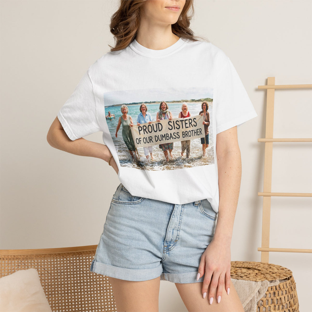 Proud Sisters of Our Dumbass Brother T-Shirt — Sibling Retreat 2026
