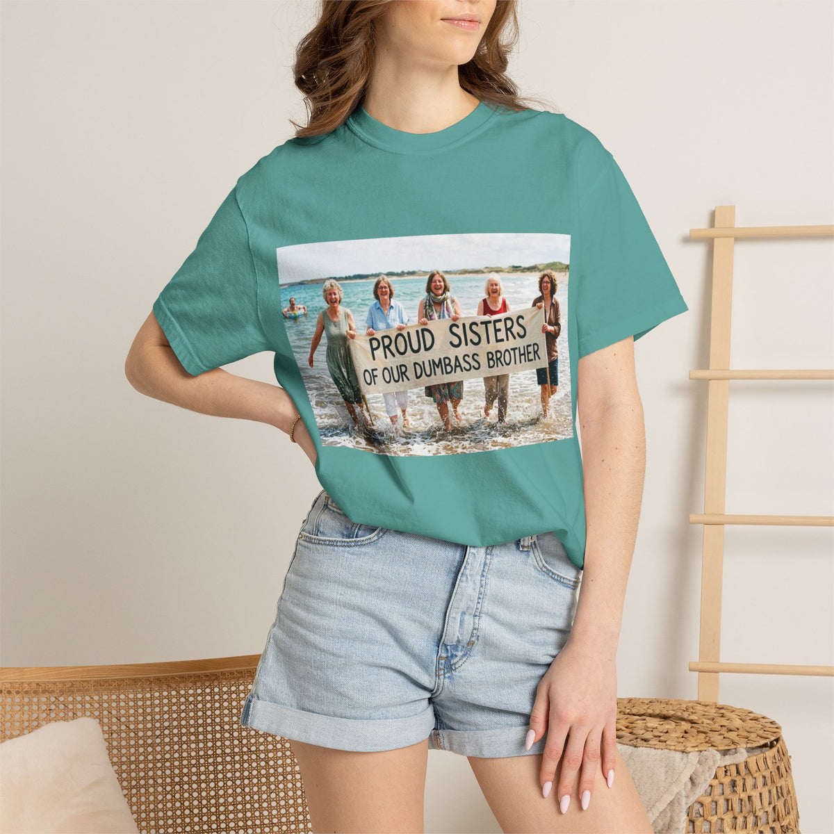 Proud Sisters of Our Dumbass Brother T-Shirt — Sibling Retreat 2026