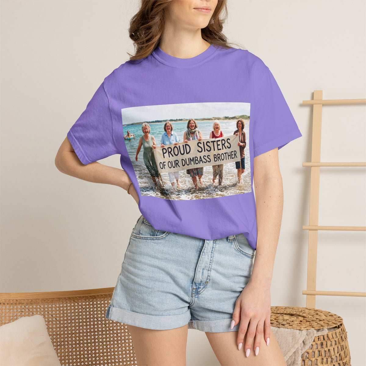 Proud Sisters of Our Dumbass Brother T-Shirt — Sibling Retreat 2026