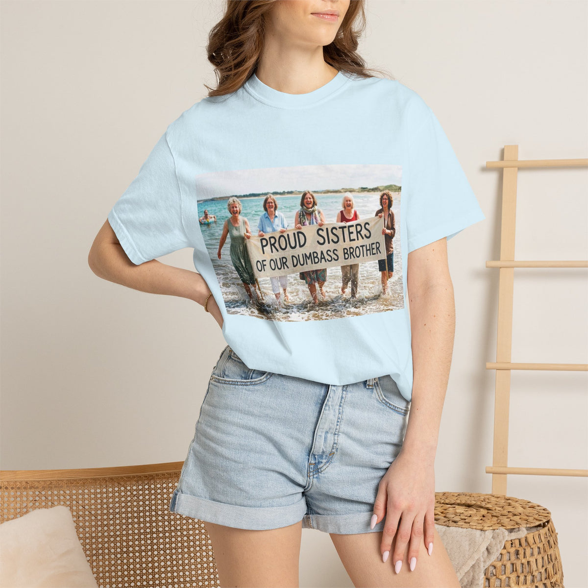 Proud Sisters of Our Dumbass Brother T-Shirt — Sibling Retreat 2026