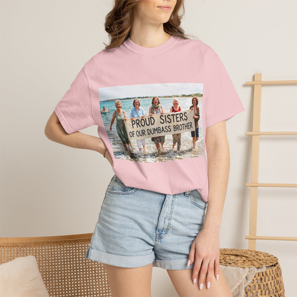 Proud Sisters of Our Dumbass Brother T-Shirt — Sibling Retreat 2026