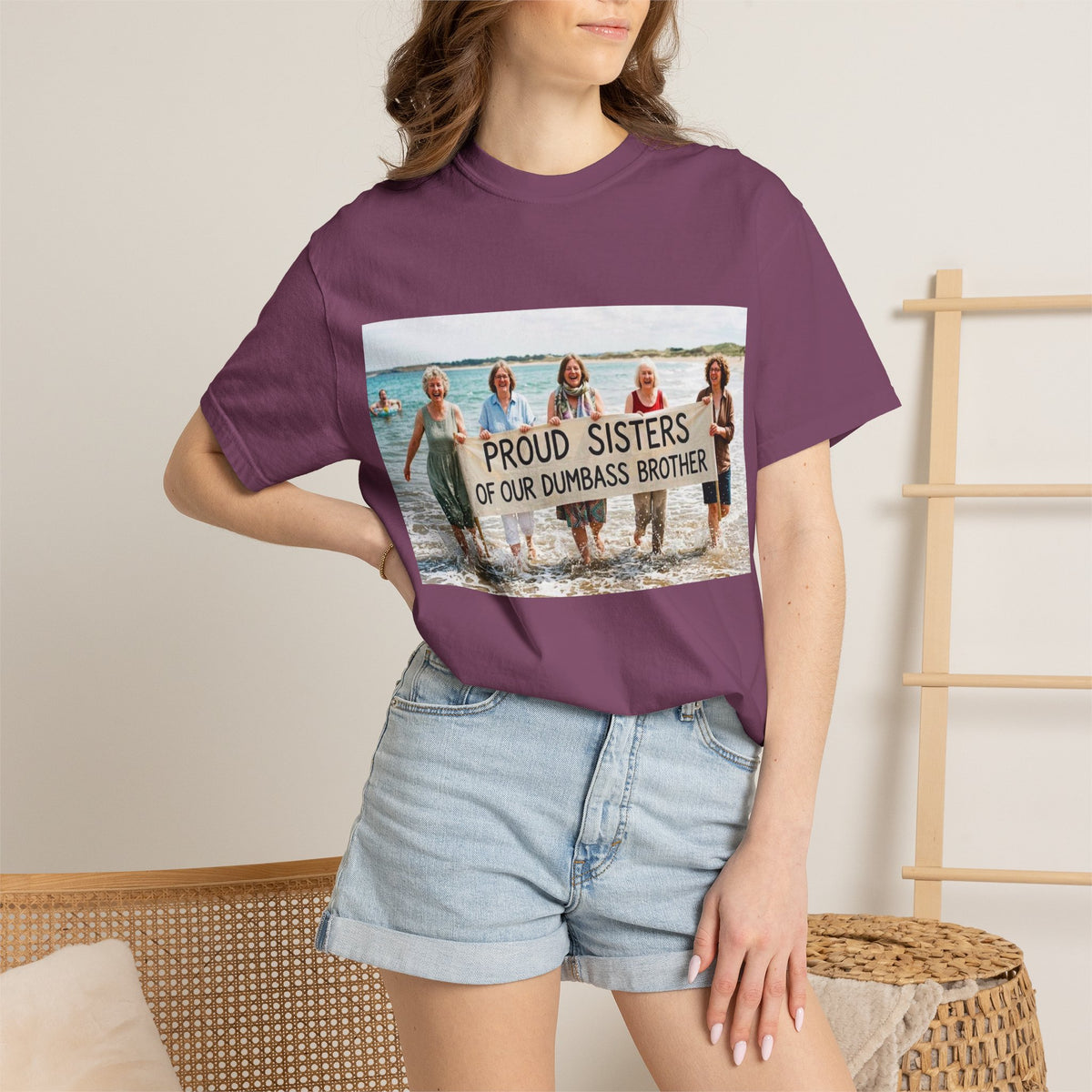 Proud Sisters of Our Dumbass Brother T-Shirt — Sibling Retreat 2026