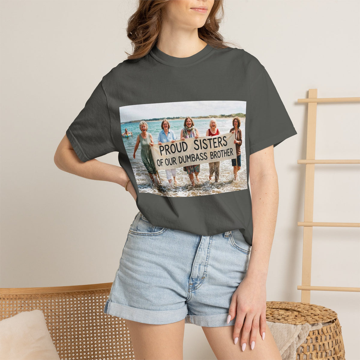 Proud Sisters of Our Dumbass Brother T-Shirt — Sibling Retreat 2026