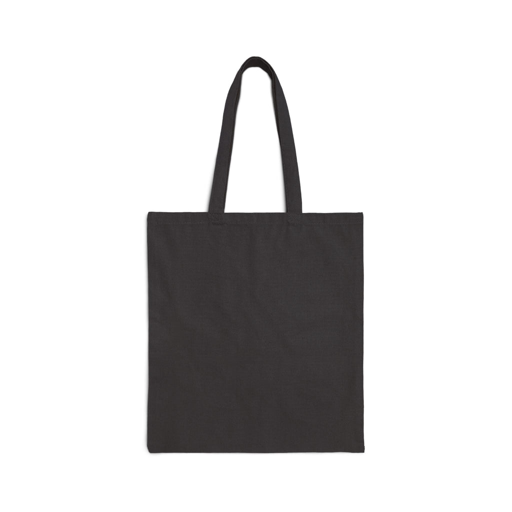 Tote Bag — "I Identify As A Problem" Funny Graphic Cotton Canvas Tote