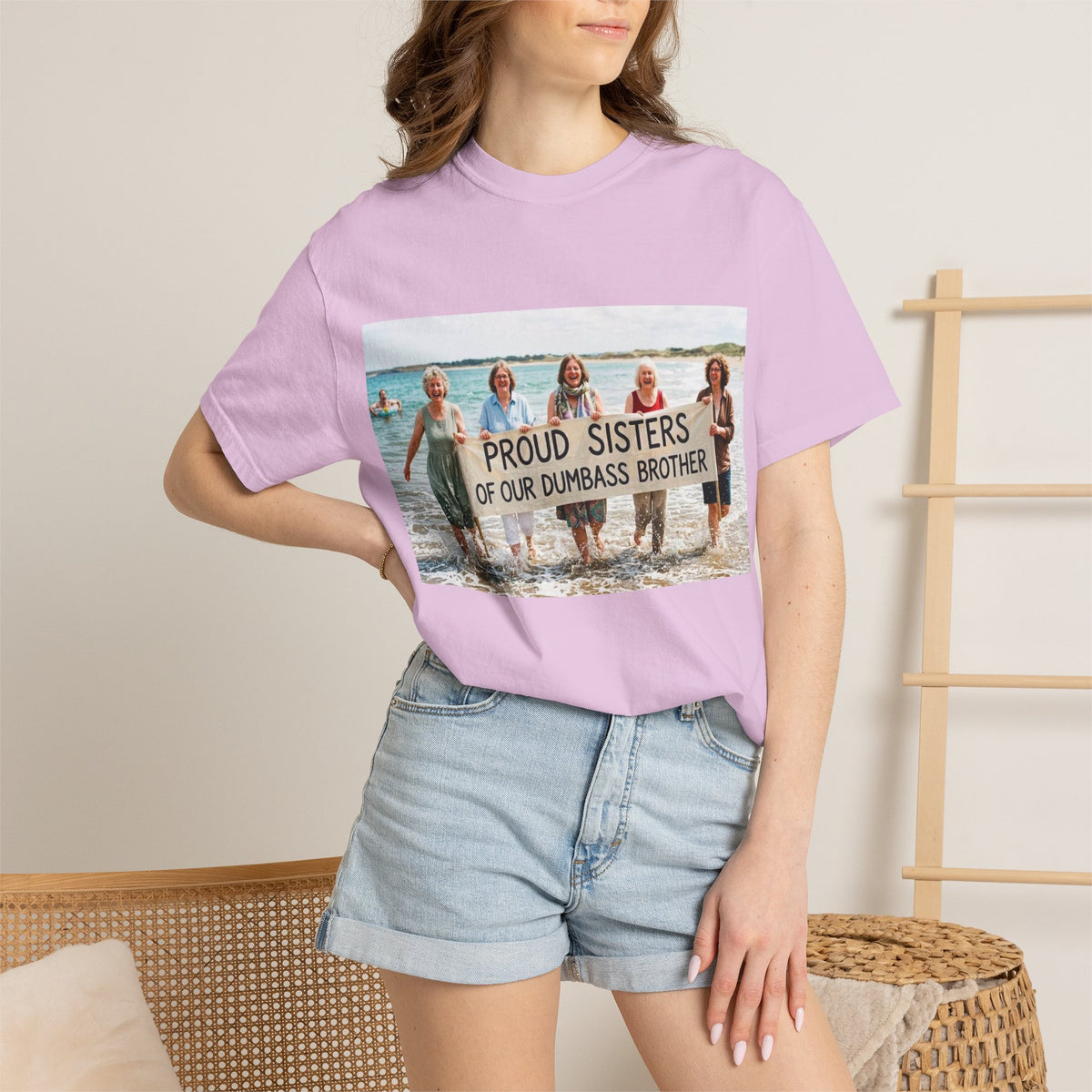 Proud Sisters of Our Dumbass Brother T-Shirt — Sibling Retreat 2026