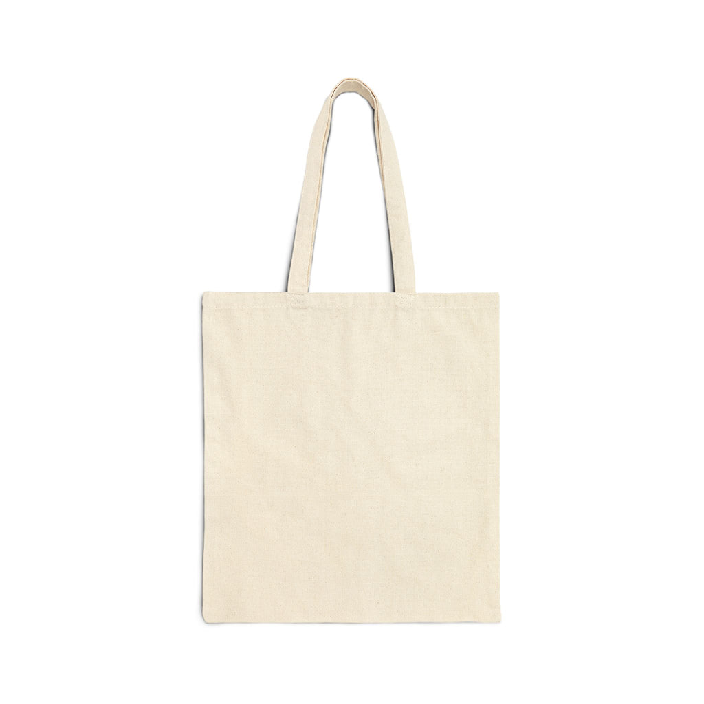 Tote Bag — "I Identify As A Problem" Funny Graphic Cotton Canvas Tote