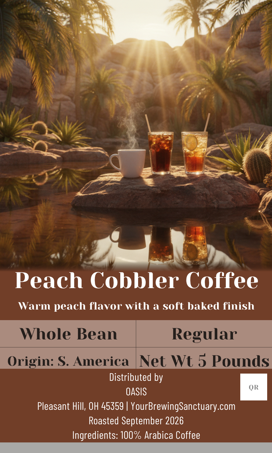 Peach Cobbler Coffee